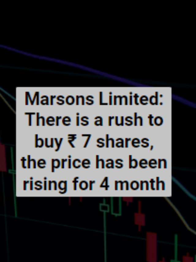 Marsons Limited Share Price