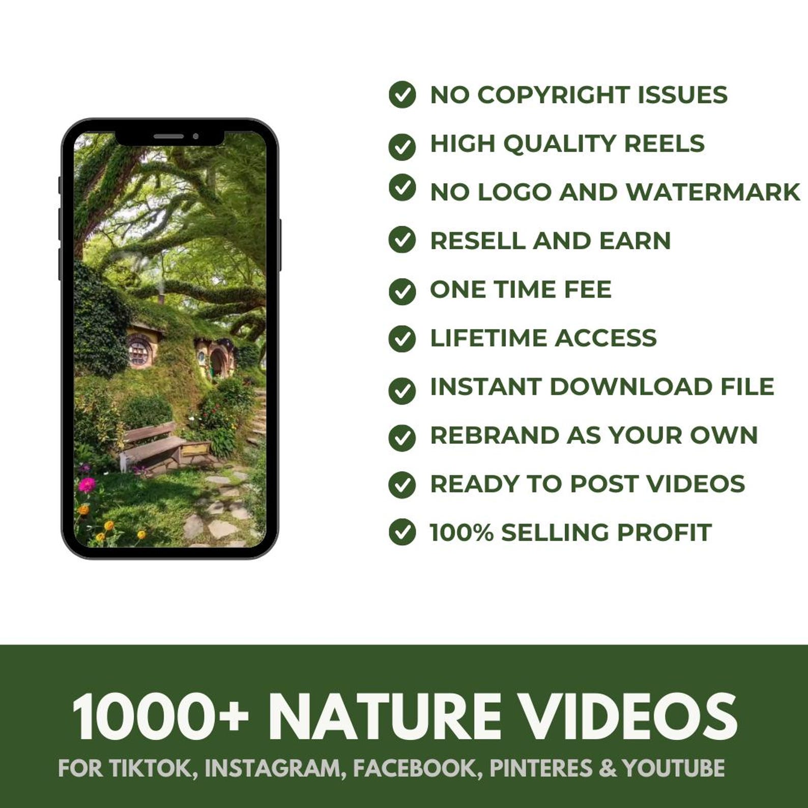 Nature Video Reels Bundle